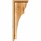 Ekena Millwork Yorktown Rough Sawn Corbel w/Backplate, Western Red Cedar, 8"W x 10"D x 26"H COR08X10X26YOR01RWR - alternate 2